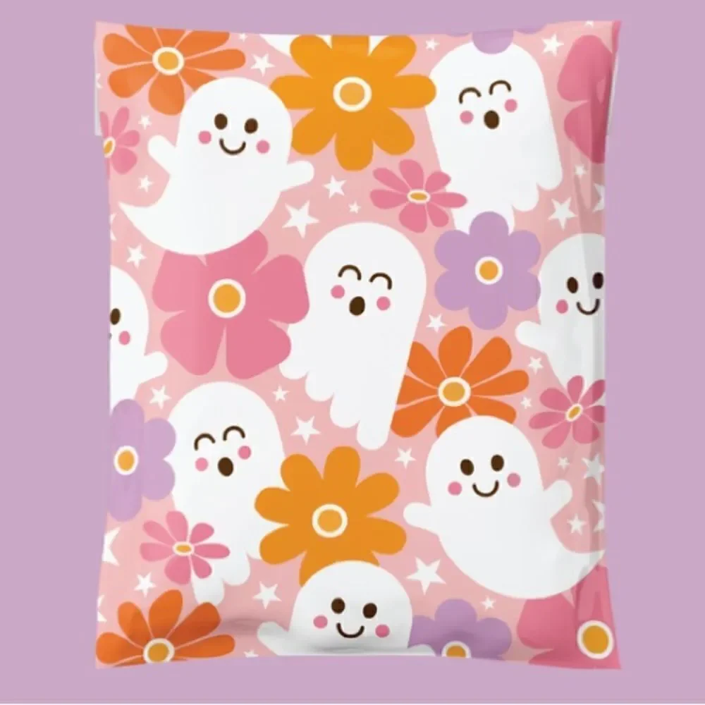 Poly mailers 10x13 and 12.5x15 sizes stickers 35 poly mailers 25 stickers
